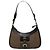 Borsa Jackie Hobo Gucci in tela marrone