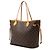 Louis Vuitton Brown Monogram Neverfull MM Marron - vue 2