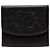 Monedero Chanel Black CC Caviar Coin Pouch Negro