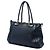 Borsa Satchel Bella Gucci in pelle di vitello martellata nera Nero - vista 2