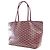 Goyard Red Goyardine Artois PM Rosso Bordò - vista 3