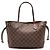 Louis Vuitton Brown Damier Ebene Neverfull PM Castaño