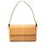 Borsa a tracolla con patta Burberry in pelle marrone Caramello