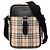 Borsa Crossbody Burberry Beige House Check Canvas