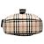 Borsa Crossbody Burberry Beige House Check Canvas - vista 3