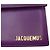 Jacquemus Purple Leather Le Chiquito Noeud Porpora - vista 5