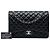 Chanel Black Jumbo Classic Lambskin Double Flap Nero - vista 6