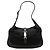 Borsa a tracolla Jackie Gucci in nylon nero