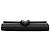 Clutch Dionysus com corrente em cetim canelado preto e cristais Gucci - vista 3