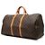 Louis Vuitton Brown Monogram Keepall 60 Castaño - vista 2