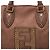 Borsa Fendi Brown Medium Zucca Nubuck Etniko Du Jour Marrone - vista 5