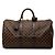 Louis Vuitton Brown Damier Ebene Keepall 50 Castaño