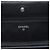 Portafoglio Chanel Black CC Quilted Patent Wallet On Chain Nero - vista 5
