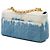 Autre Marque Borsa Dior Caro Macrocannage in denim blue tie-dye dimensione Medium - vista 2