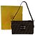 Borsa a tracolla Fendi in tela Zucca marrone - vista 11