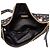 Bolso cinturón Miu Miu de nailon Matelassé negro con estampado de corazón - vista 4