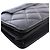 Portacellulare con catena Chanel Mini CC Quilted in pelle d'agnello nera Nero - vista 13