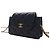 Portacellulare con catena Chanel Mini CC Quilted in pelle d'agnello nera Nero - vista 2