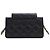 Portacellulare con catena Chanel Mini CC Quilted in pelle d'agnello nera Nero - vista 4