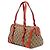 Borsa Boston Gucci Beige Small GG Canvas con cintura - vista 2