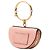 Chloé Minaudière Nile Piccola in Pelle Rosa - vista 2