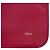 Chloé Leder-Couvert-Clutch in Rot - Ansicht 5