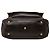 Borsa Satchel Fendi Classico No 3 in pelle martellata marrone Marrone scuro - vista 3