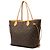 Louis Vuitton Brown Monogram Neverfull MM Marrom - vista 2