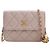 Chanel Mini Clutch On Chain Pearl Crush in pelle di agnello rosa