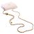 Chanel Mini Clutch On Chain Pearl Crush in pelle di agnello rosa - vista 14