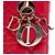 Autre Marque Dior Red Small Lambskin Cannage My ABCDior Lady Dior Rosso - vista 5