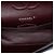 Chanel Black Medium Classic Lambskin Double Flap Preto - vista 4