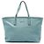 Gucci Blaue Große GG Print Tote Hellblau