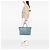 Gucci Blaue Große GG Print Tote Hellblau - Ansicht 5