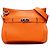 Hermès Orange Clemence Jypsiere 34 Naranja