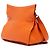 Hermès Orange Clemence Jypsiere 34 Naranja - vista 2