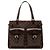 Louis Vuitton Brown Damier Ebene Uzes Braun