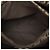 Fendi Small Zucchino Canvas Tote Braun Dunkelbraun - Ansicht 4