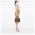 Fendi Small Zucchino Canvas Tote Braun Dunkelbraun - Ansicht 6