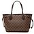 Louis Vuitton Brown Damier Ebene Neverfull PM Marrone