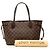 Louis Vuitton Brown Damier Ebene Neverfull PM Marrone - vista 10