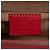 Borsa Gucci Red Mini Calfskin Web Sylvie Chain Satchel Rosso - vista 5