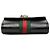 Gucci Mini Borsa a Tracolla Rajah Web Chain in Pelle di Vitello Nera Nero - vista 3