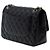 Chanel Black Jumbo Classic Lambskin Double Flap Negro - vista 2
