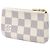 Louis Vuitton White Damier Azur Pochette Cles Bianco - vista 2