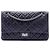 Chanel Purple Quilted Aged Calfskin Reissue 2.55 Double Flap 226 Porpora