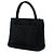 Chanel Medallion Tote aus schwarzem Wildleder - Ansicht 2
