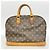 Sac à main Louis Vuitton Monogram Alma Marron - vue 12
