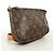 Louis Vuitton Monogram Pochette Accessoires Schultertasche Braun - Ansicht 2