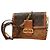 Louis Vuitton Monogram Reverse Dauphine MM Schultertasche Braun